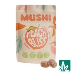 Mushi Shroom Gummies (5g) – Peach Bliss