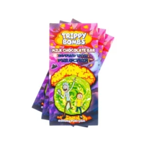 Trippy flip milk chocolate bar 4g
